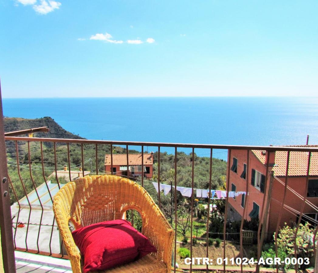 Creuza De Cinque Terre Apartment Volastra Bagian luar foto